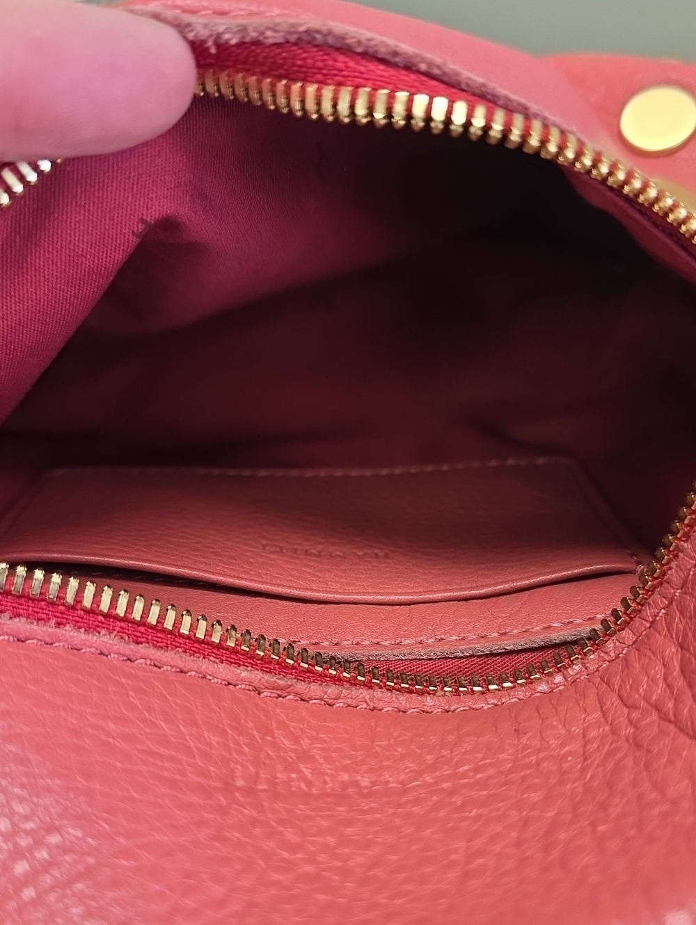 Hammitt Tony Rouge Pink Leather Crossbody Euc $295.00 - Picture 6 of 6